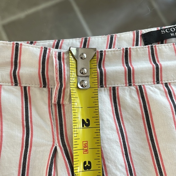 Scotch & Soda, Les Bon Vivants, unisex, striped cotton,button fly,pockets, EUC - Picture 6 of 11